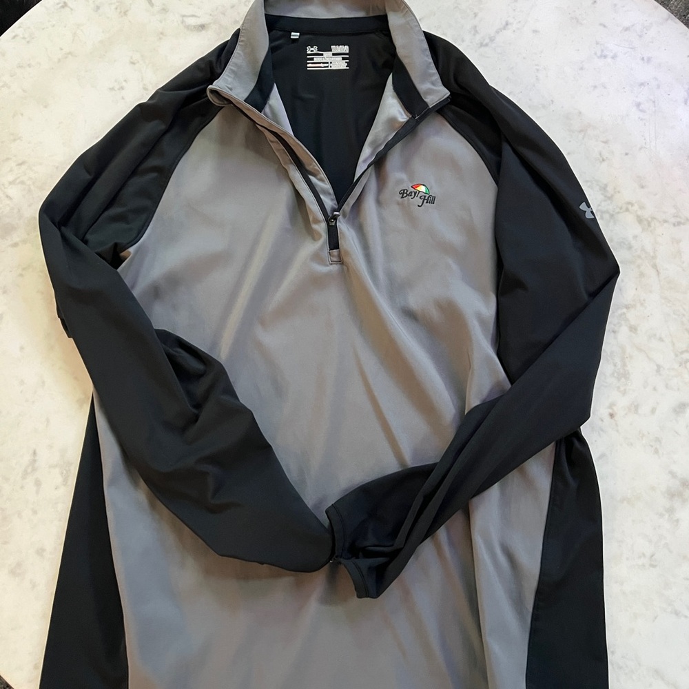Bay Hill Under Armour Black and Gray Lightweight Jacket